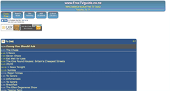 Desktop Screenshot of m.freetvguide.co.nz